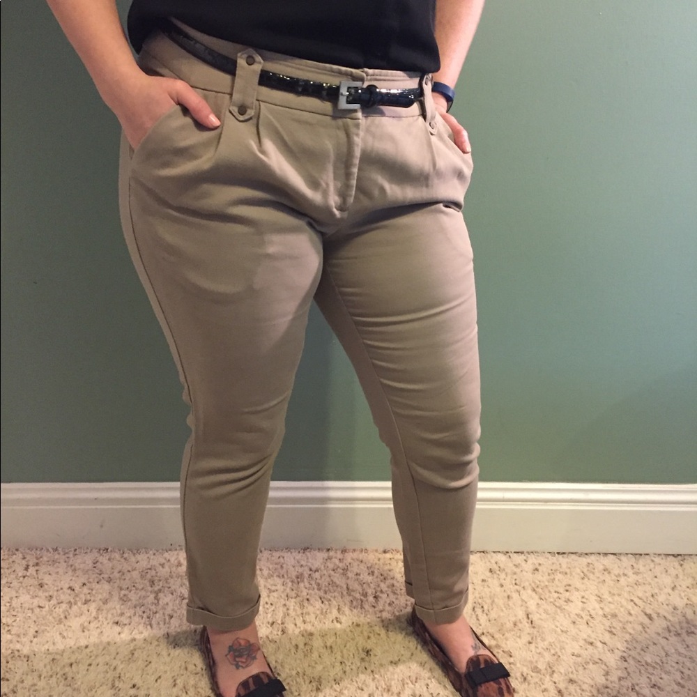 Tan Worthington Slacks
